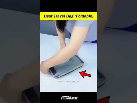 Large Capacity Folding Travel Bag Multifunctional Sports Shoulder Foldable Duffel Carry Luggage Bag