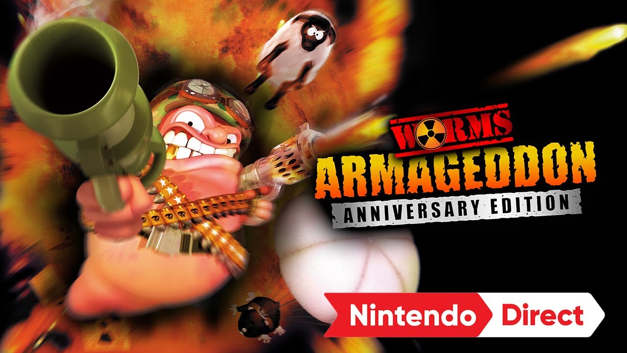 Worms Armageddon: Anniversary Edition – Release Date Trailer – Nintendo Switch