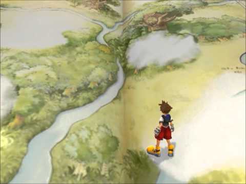 KH1 Cutscenes Part 186 - Entering the Book (English)