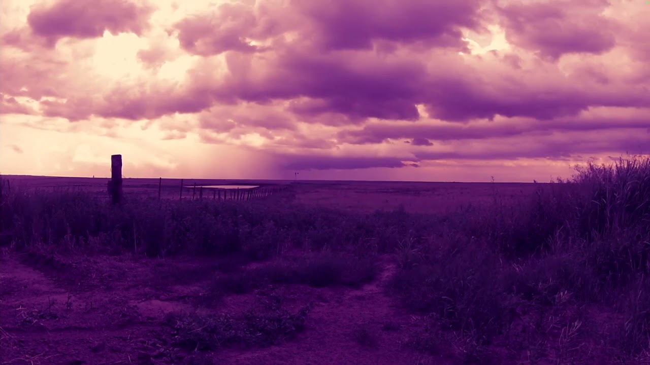 Purple Plains - Ambient Synthesizer  - One Hour Ten Minutes - Kenneth Jackson Music