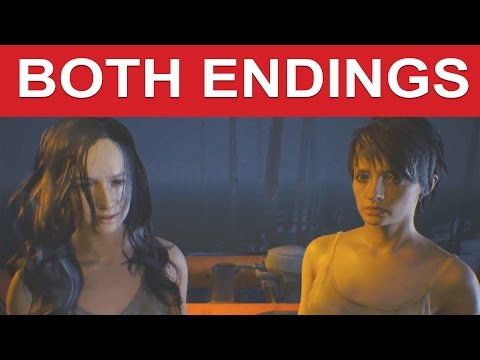 Resident Evil 7 Both Endings (Good Ending/Bad Ending) - Cure Mia/Cure Zoe