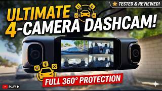 BOTSLAB G980H Dash Cam Review (4 Channel Dashcam)
