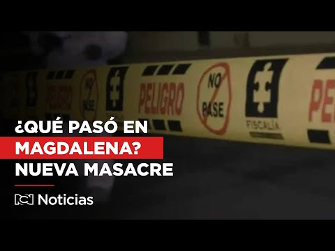 ¿Qué pasó en el Magdalena medio que causó 5 Muertes?