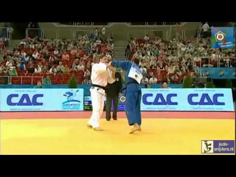 Judo 2013  European Championships Budapest: Liparteliani (GEO) - Grossklaus (SUI) [-90kg]