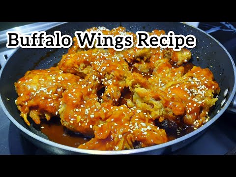 Buffalo Wings Recipe | Buffalo Sauce Recipe | Chicken Wings Recipe | How to Cook Buffalo Wings