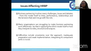 Overview of HR Business Partnering