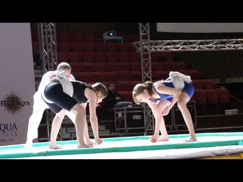 WU14- 50kg Girls - Final - Ulybina (RUS) (Gold Medal) vs Skraiñska (POL) (Silver Medal)