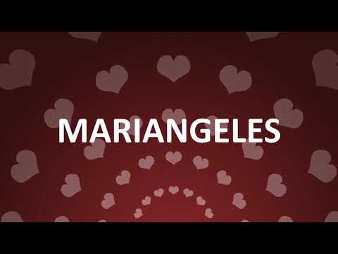 HAPPY BIRTHDAY MARIANGELES