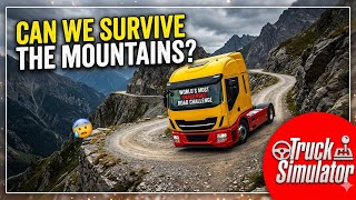 I Tried Driving the World’s Most Dangerous Road in Truck Simulator! 😱