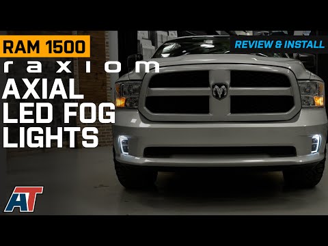 2013-2018 RAM 1500 Raxiom Axial Series LED Fog Lights Review & Install