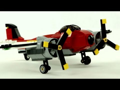 Vidéo LEGO Creator 7292 : L'avion à double hélices
