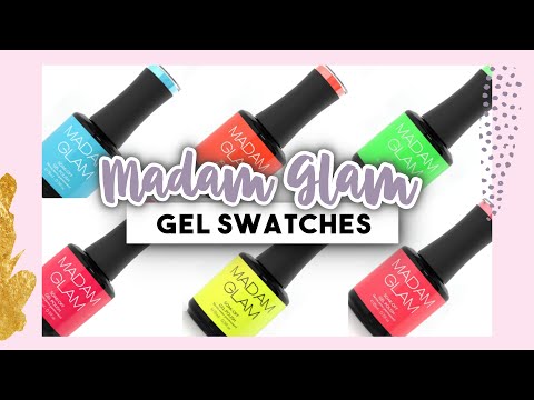 ¡COLORES NUEVOS! · SWATCHES MADAM GLAM 💅🏼 SUPER MOM 💅🏼