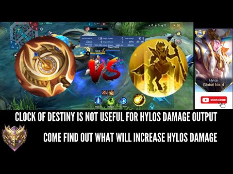 HYLOS EXPERIMENT | IS CLOCK OF DESTINY USEFUL TO INCREASE HYLOS DAMAGE OUTPUT? HOW ELSE TO DO THAT?