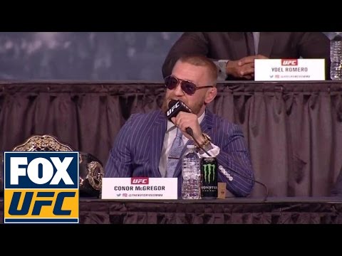 WATCH: Everything Conor McGregor Said At The UFC 205 Presser
