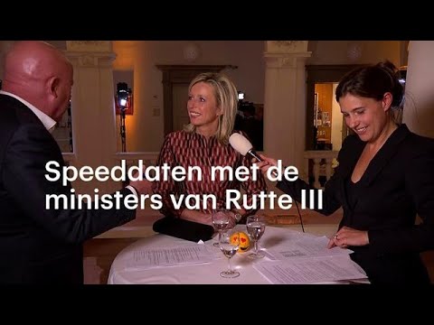 Even kennismaken? Speeddaten met ministers - RTL NIEUWS