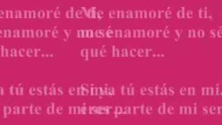 * Me enamoré de ti *  (SONYK "El Dragón")