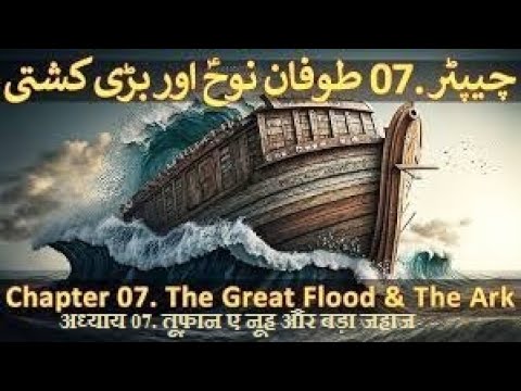 Chapter 07/20 Part 1 - Hazrat Nooh A.S, Toofan E Nooh, Noah's Ark (Idrees, Enoch & The Great Flood)