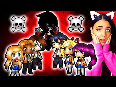💀 THE SCHOOL OF DEATH 💀 Gacha Life Mini Movie Horror Story Reaction
