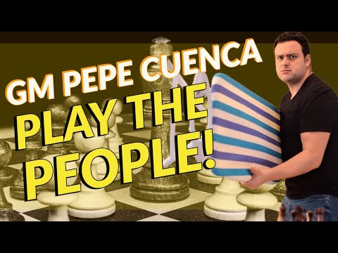 GM Pepe Cuenca Plays The People! | chess24.com Banter Blitz