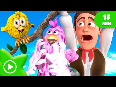 Pollito Te Atraparé 🐥 Episodios de La Granja de Zenón  🌈 Para Niños