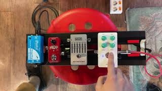 Video thumbnail for Radial SB-1 DI / Tc hof reverb / Mxr m-109s eq pedalboard by WM SOUND Guitars 원미사운드