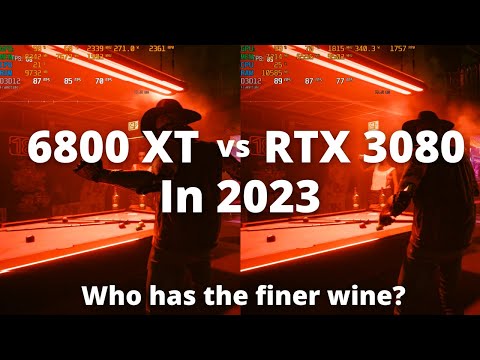 RX 6800 XT vs RTX 3080 in 2023!!! New Games, RT on/off, DLSS/FSR2 on/off, 1440p, 4K, 1080p