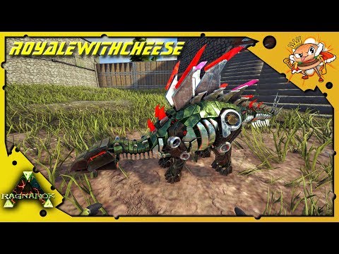 TAMING AND BREEDING MAX LEVEL TEK STEGO! - ARK: RAGNAROK [DLC GAMEPLAY E64]