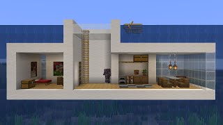 Minecraft - How to build an Underwater House Base 3