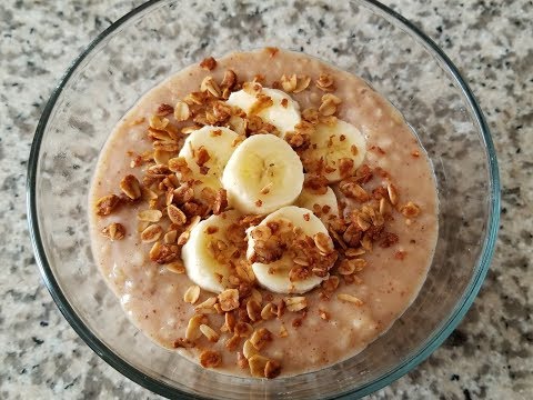 Instant Pot Brown Sugar Cinnamon Oatmeal Using Rolled Oats/Pressure Cooker Oatmeal (047)