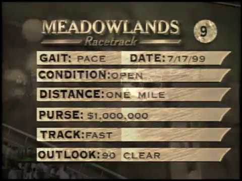 1999 Meadowlands THE PANDEROSA Meadowlands Pace John Campbell