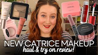 TESTING NEW CATRICE COSMETICS! Cushion Blush & Highlight, Lip Tint, Skin Tint Makeup Haul & Review!