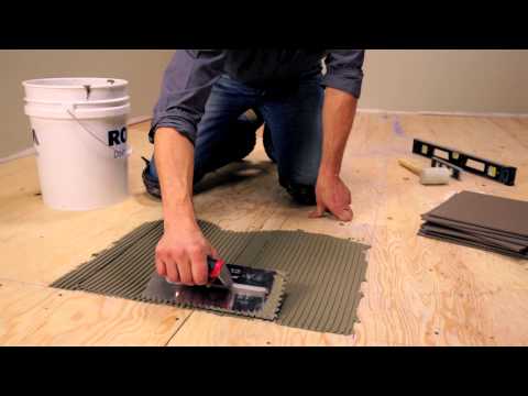 How To Lay Floor Tiles | RONA