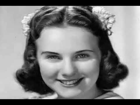 DEANNA DURBIN SINGS   BLUE DANUBE WALTZ  1937 BROADCAST