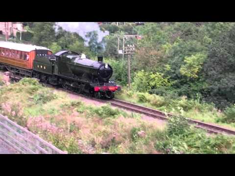 GWR '2857' departing Highley Station (16/09/2012)