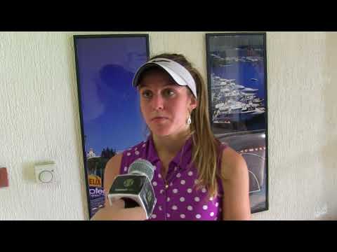 Šárka Richterová po porážce v 1. kole kvalifikace MILOVICE OPEN 2017