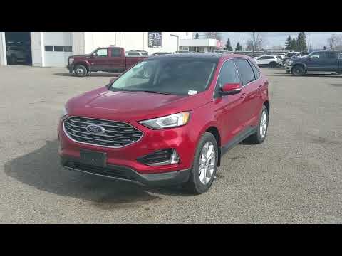 2022 Ford Edge Titanium Walk-Around | Stock# BA07714 | Prince George Ford
