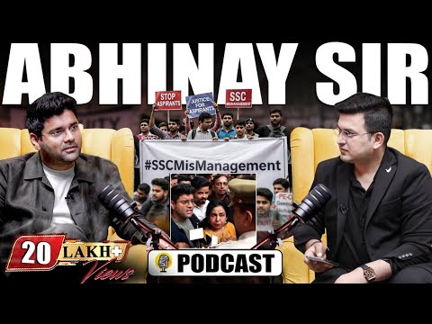 Unplugged ft. Abhinay Sir | SSC Protest 2025 Cancellations | SSC mismanagement