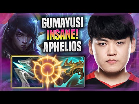 GUMAYUSI IS INSANE WITH APHELIOS! - T1 Gumayusi Plays Aphelios ADC vs Jinx! - Season 2022