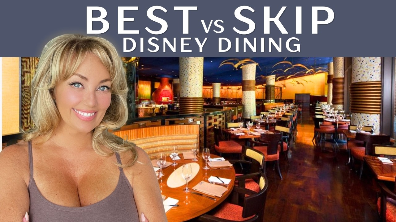 ✨ Top 7 Disney World Best Resort Restaurants Ranked… and the Ones to Skip 🏰 Honest Dining Review