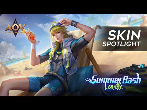 Laville Summer Bash Skin Spotlight - Garena AOV (Arena of Valor)