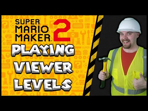 Super Mario Maker 2 - Playing Viewer Levels - Live