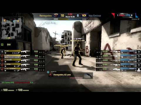 ACL Sydney - CSGO - Pool Play A - Renegades vs Vox Eminor - Game 2