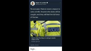 Knife Control: London Can't Figure Out Crime