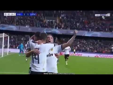Valencia vs Lille 4 1 All Goals Highlights all goals 11/05/ 2019