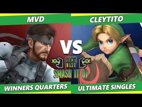 Smash It Up 21 Winners Quarters - Cleytito (Young Link) Vs. MVD (Snake) - SSBU Ultimate Tournament