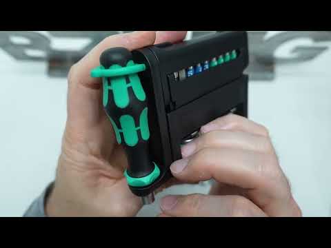 Wera Ratcheting Bit Driver 838 fits in 2024 Advent Calendar Tool-check. 813, 815 and 838 sizes.