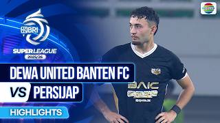 Dewa United Banten FC VS Persijap - Highlights | BRI Super League 2025/26