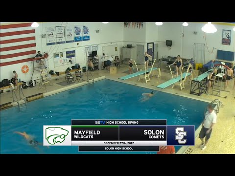 Solon Diving vs Mayfield 12/28/2020