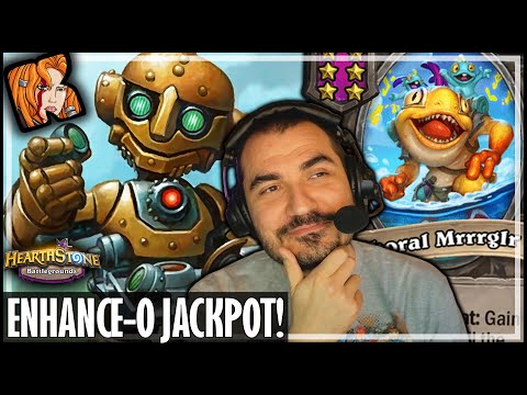 THE ENHANCE-O JACKPOT! - Hearthstone Battlegrounds