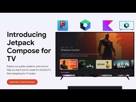 Introduction to Jetpack Compose for TV | Compose TV | Kotlin | Android TV #jetpackcompose #composetv